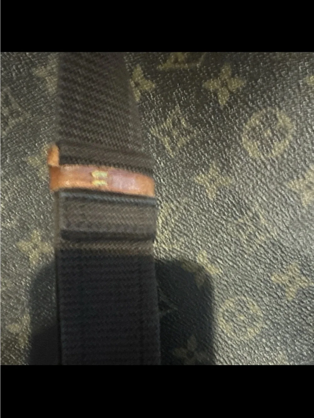 Louis Vuitton Monogram Canvas Dark Brown and Tan Messenger Bag Sac a Dos packall